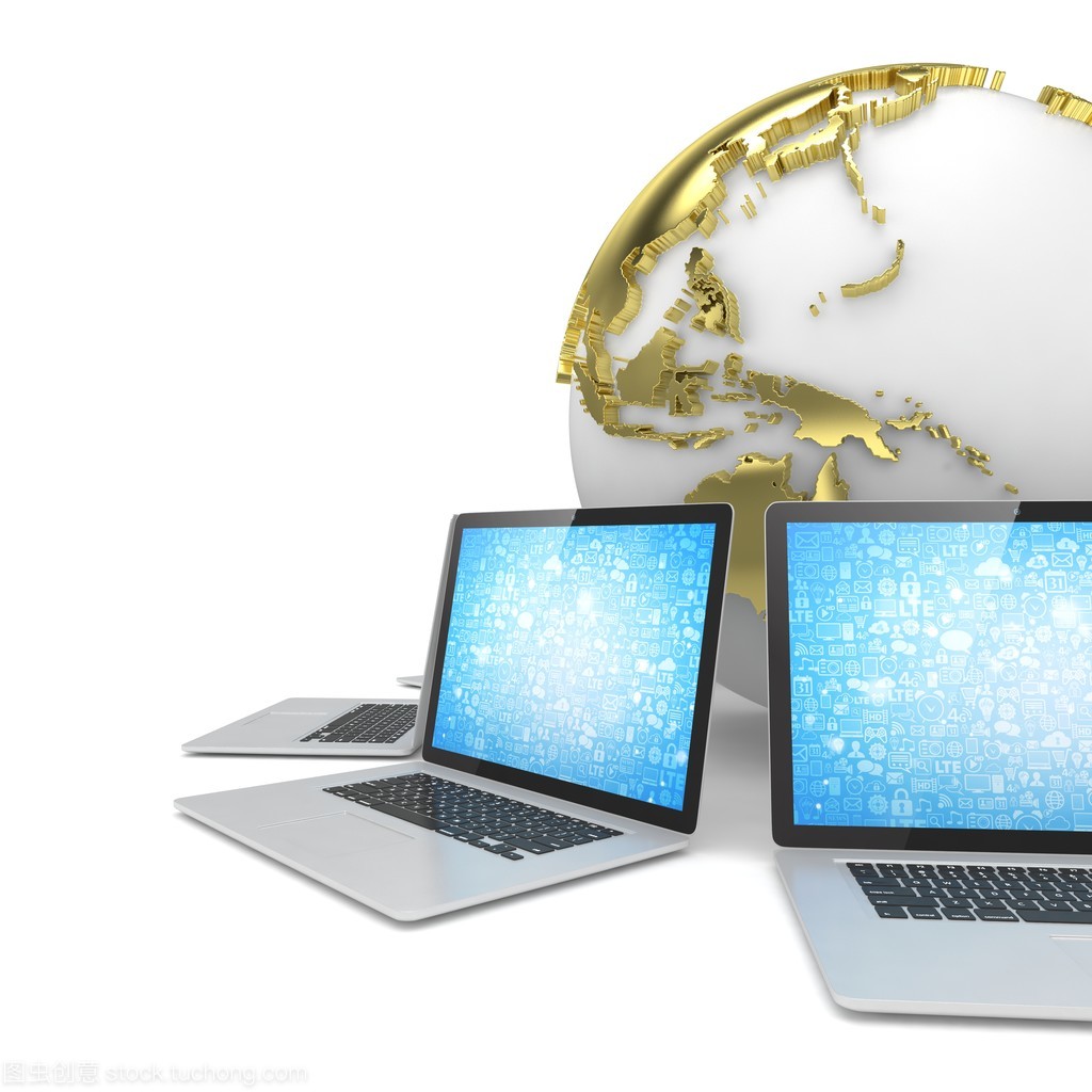 笔记本电脑网络与全球计算机网络科技的互联